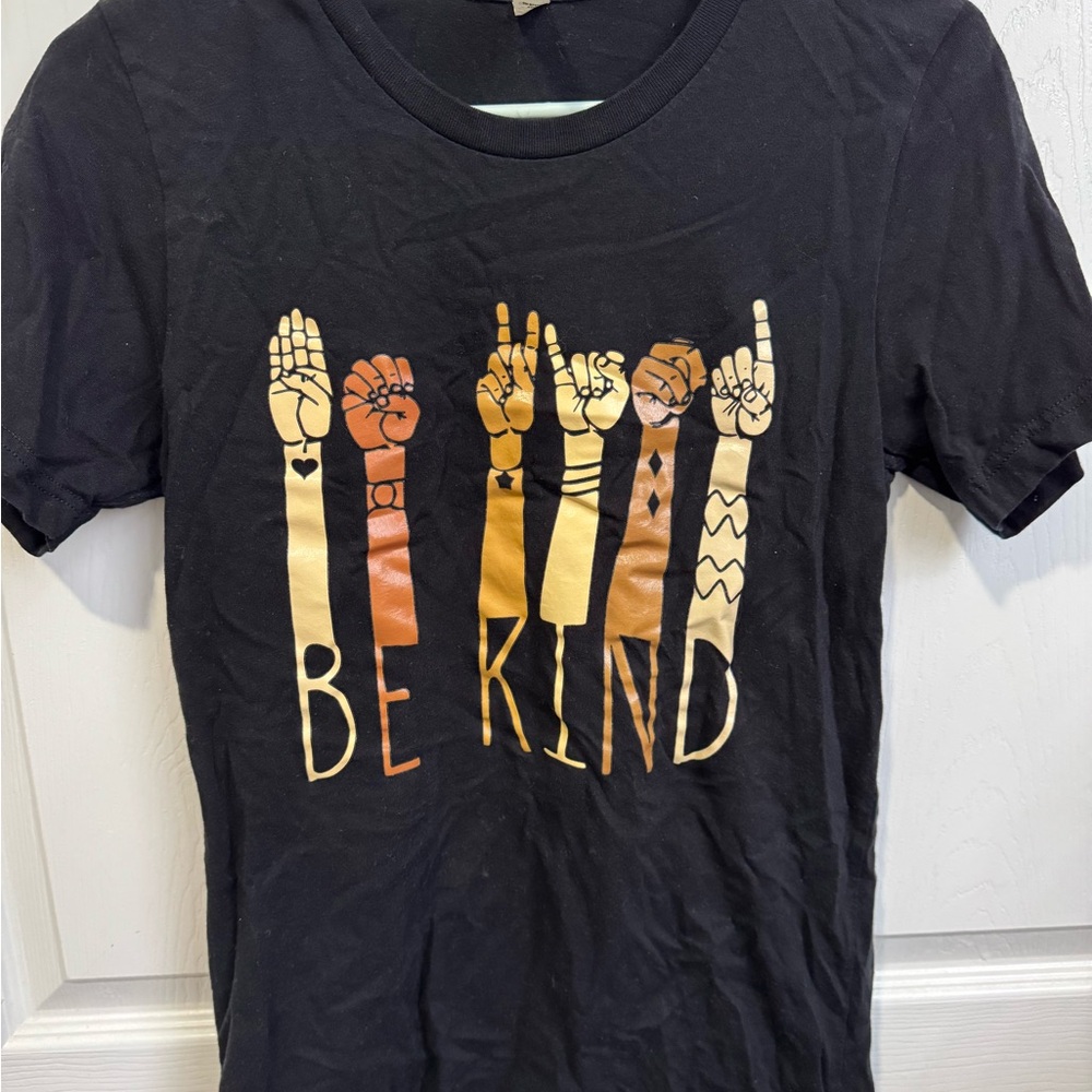 Bella Canvas Black 'Be Kind' T-Shirt